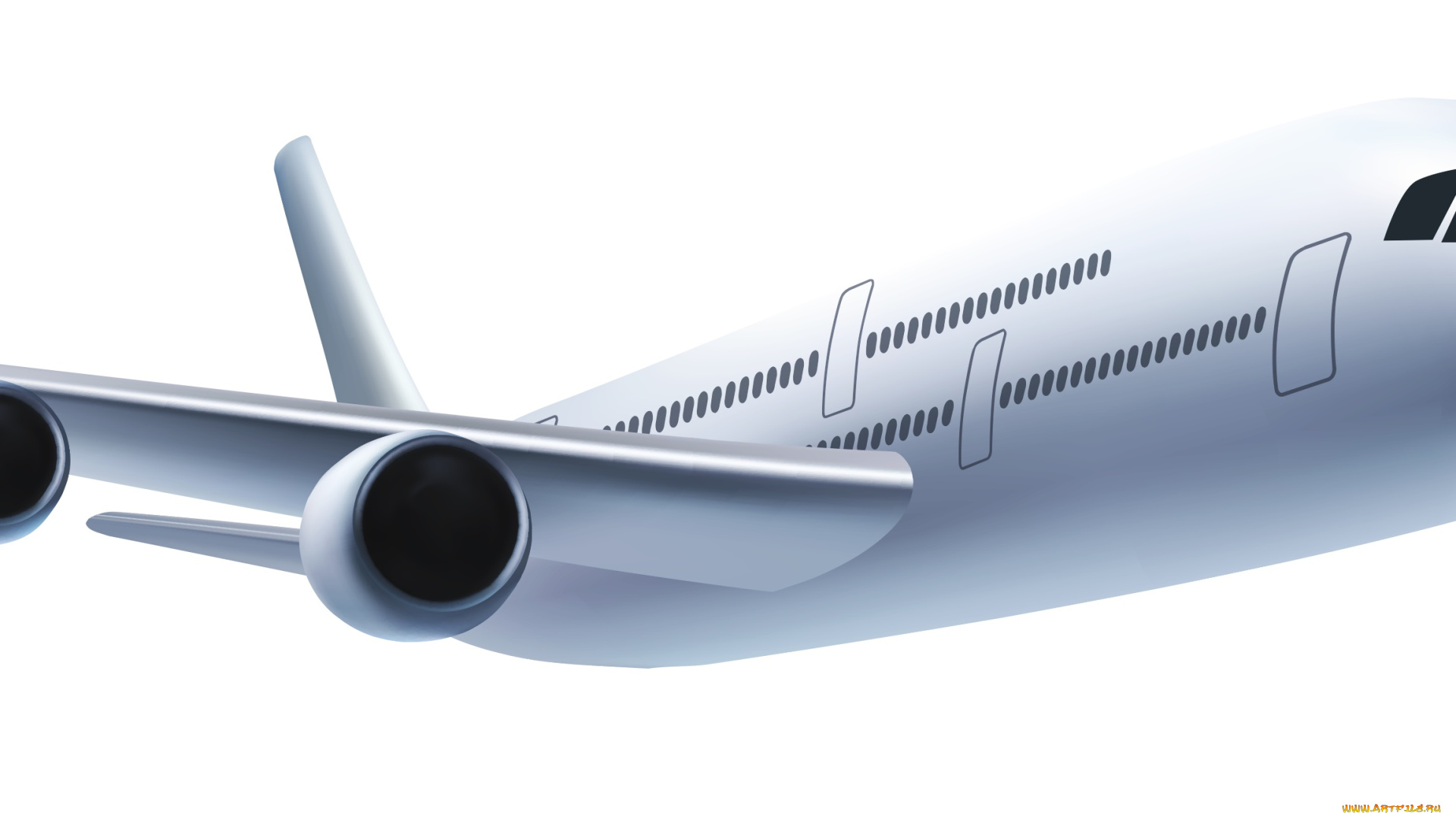 векторная, графика, техника, , equipment, самолет, полет