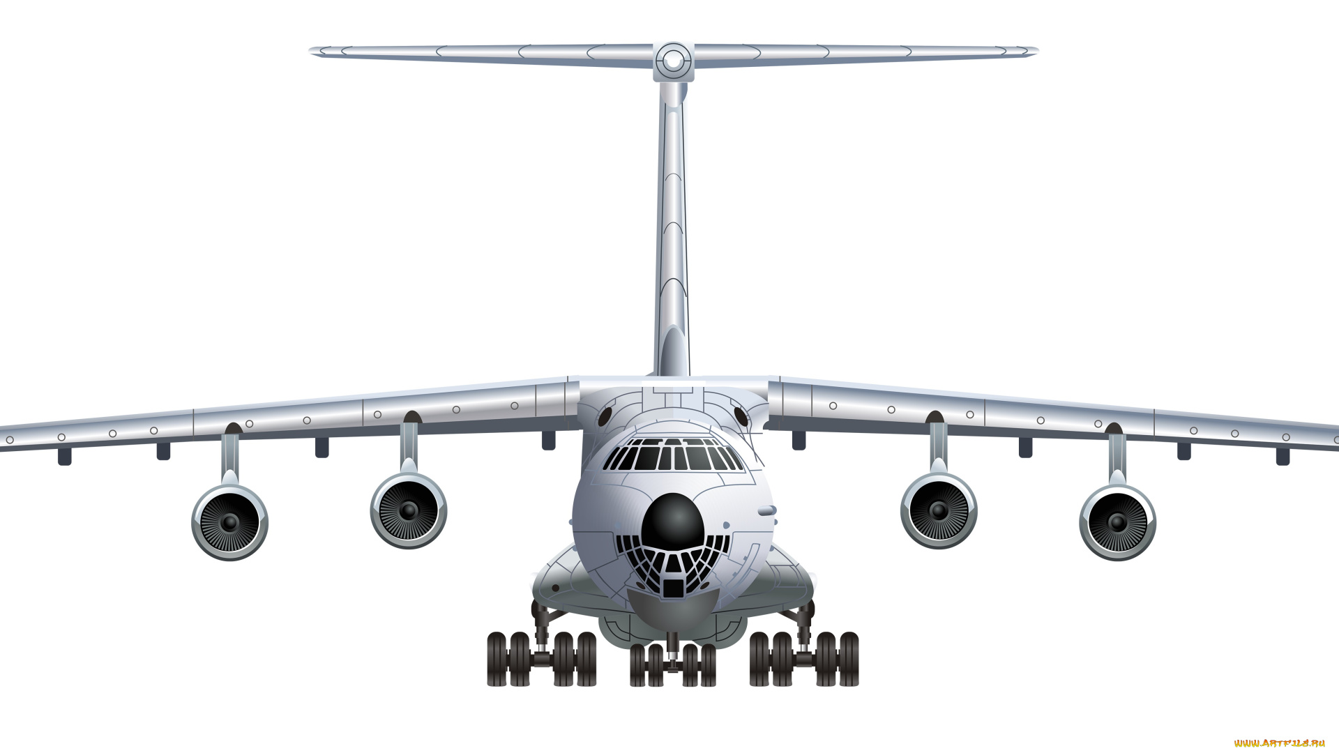 векторная, графика, техника, , equipment, самолет, полет