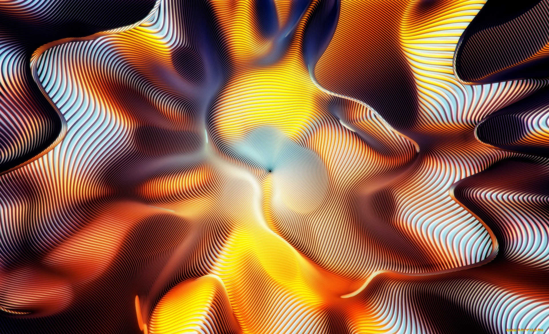 3д, графика, абстракция, , abstract, объем, краски, узор, линии