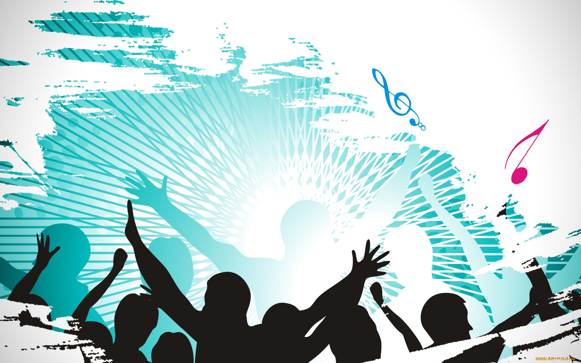 музыка, -другое, ноты, люди