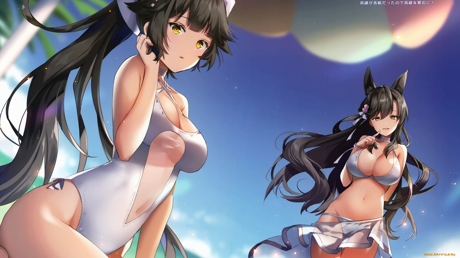 аниме, azur, lane, девушка