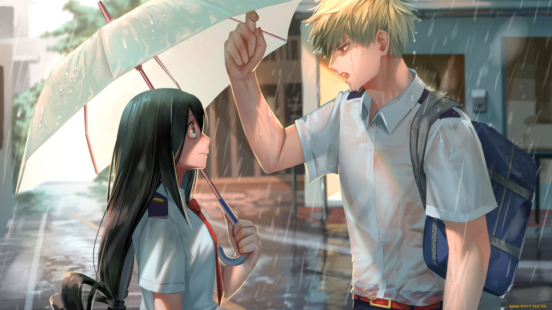 аниме, boku, no, hero, academia, моя, геройская, академия