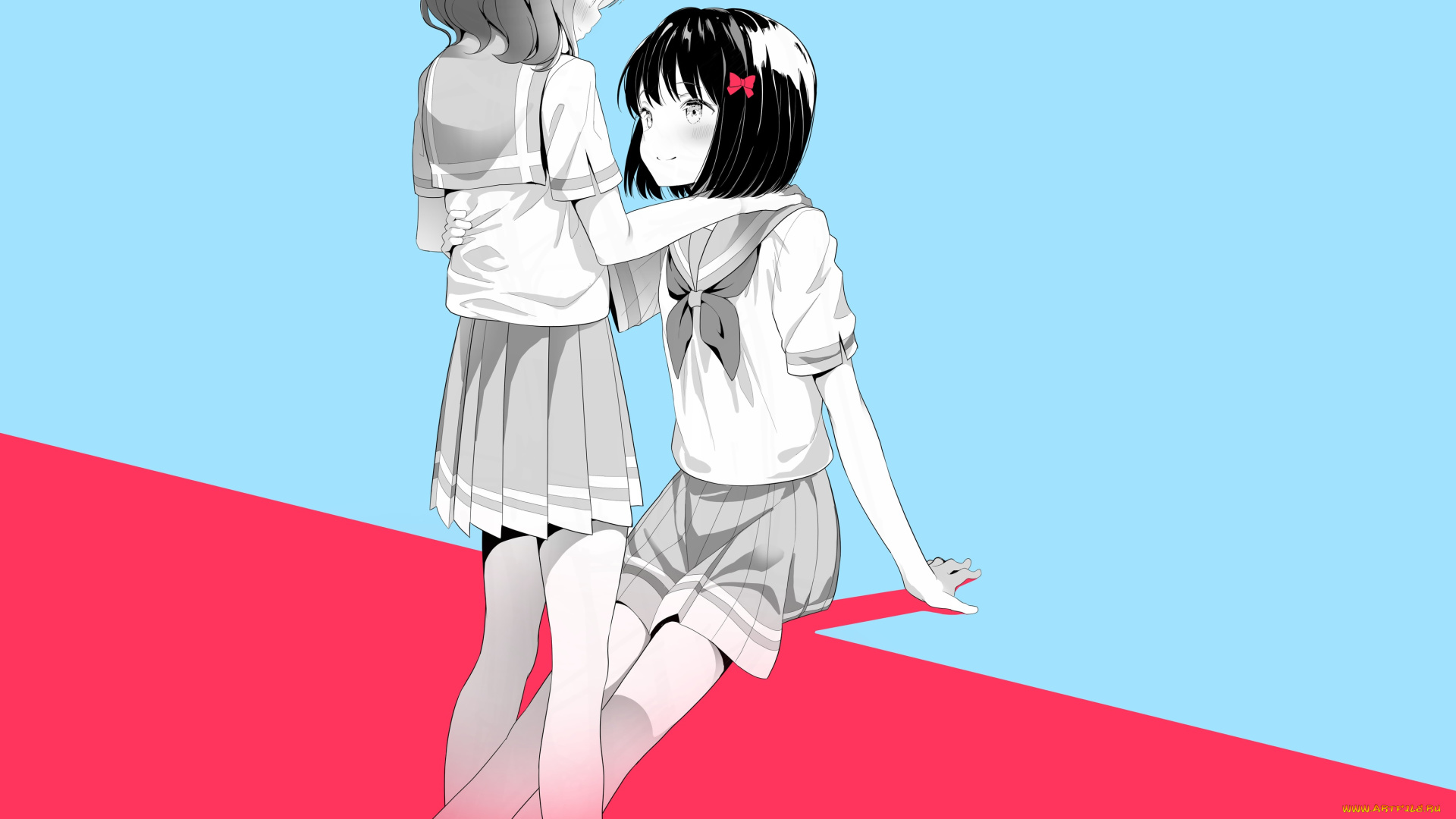 аниме, hibike, euphonium, девушки