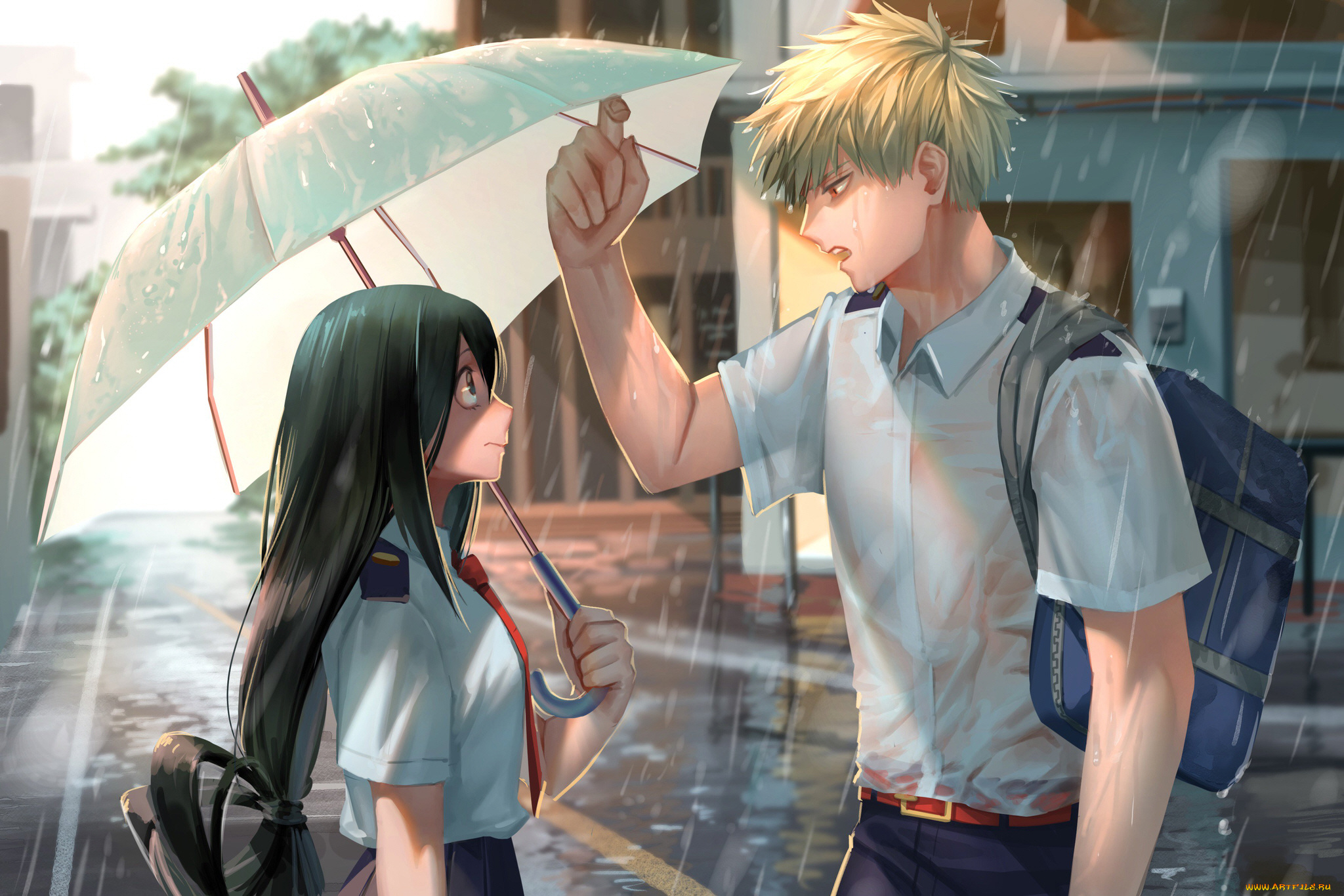 аниме, boku, no, hero, academia, моя, геройская, академия