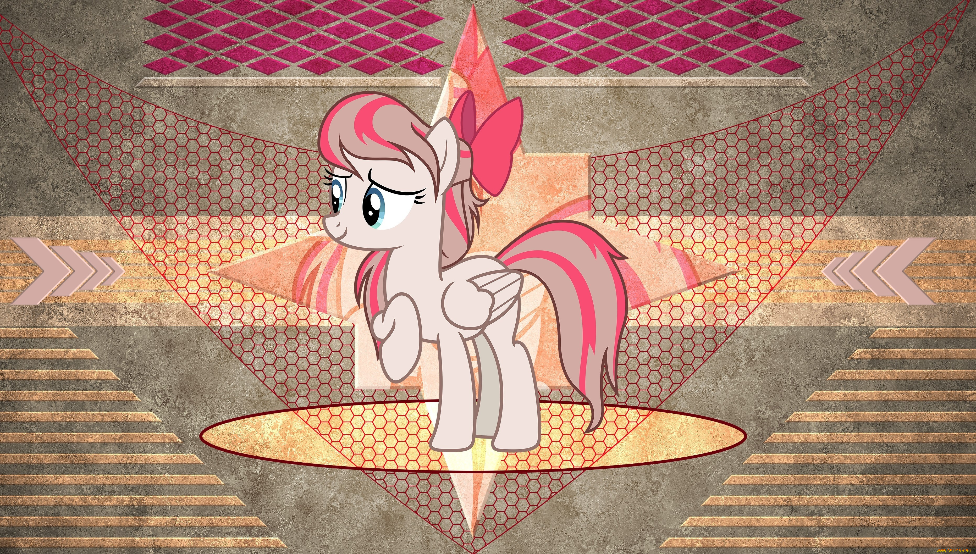 мультфильмы, my, little, pony, фон, пони