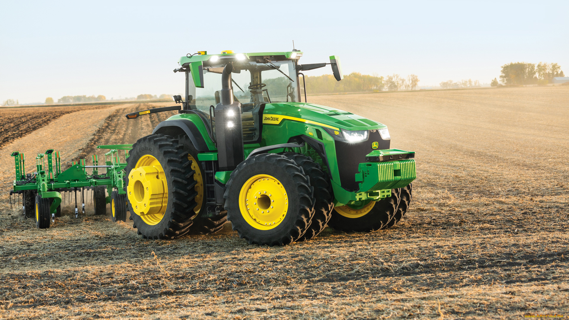 техника, тракторы, johndeere
