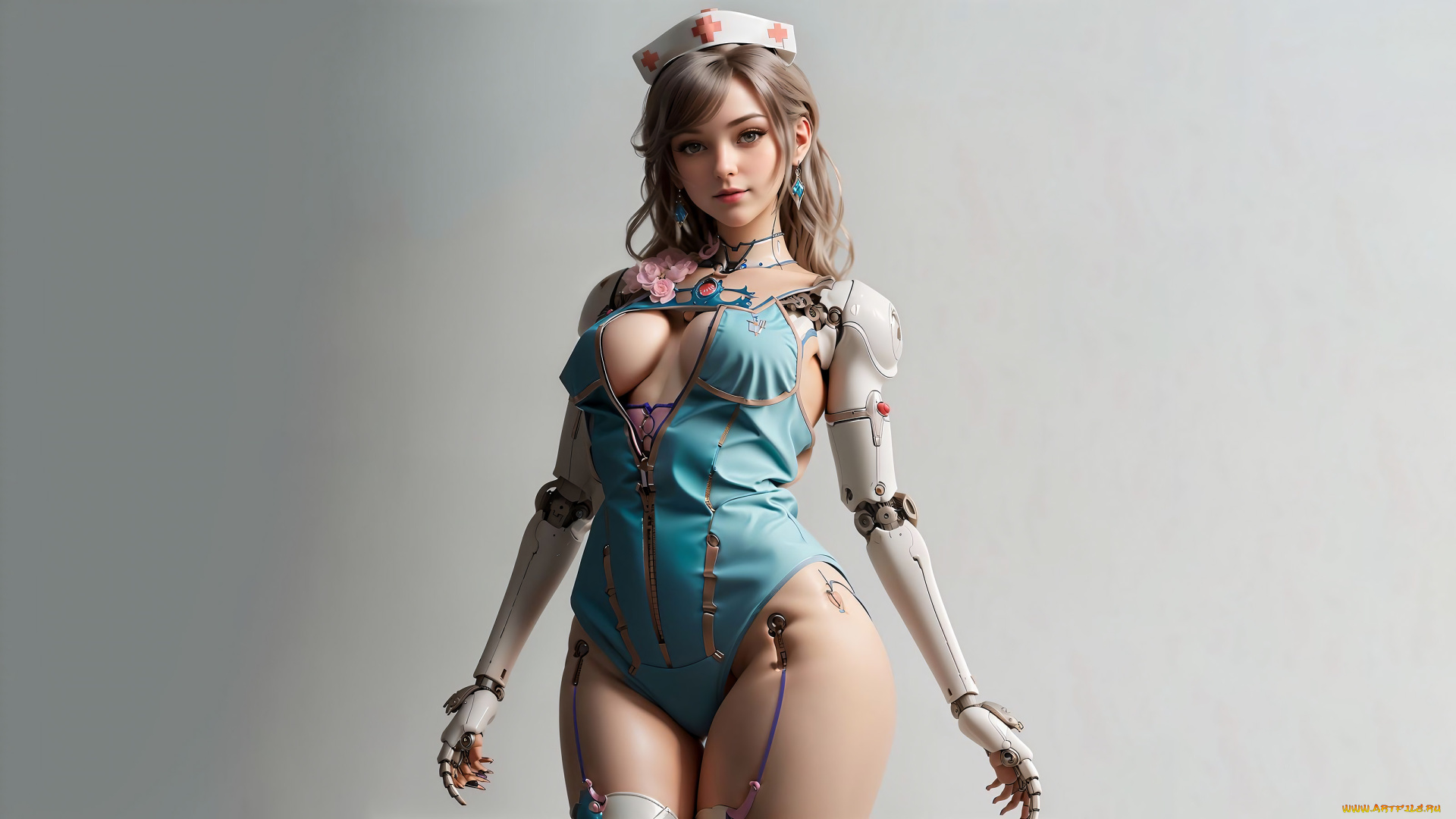 фэнтези, роботы, , киборги, , механизмы, нейросети, графика, нейроарт, ai, art, нейронные, сети, рисунки, нейро, искусство, девушка, киборг