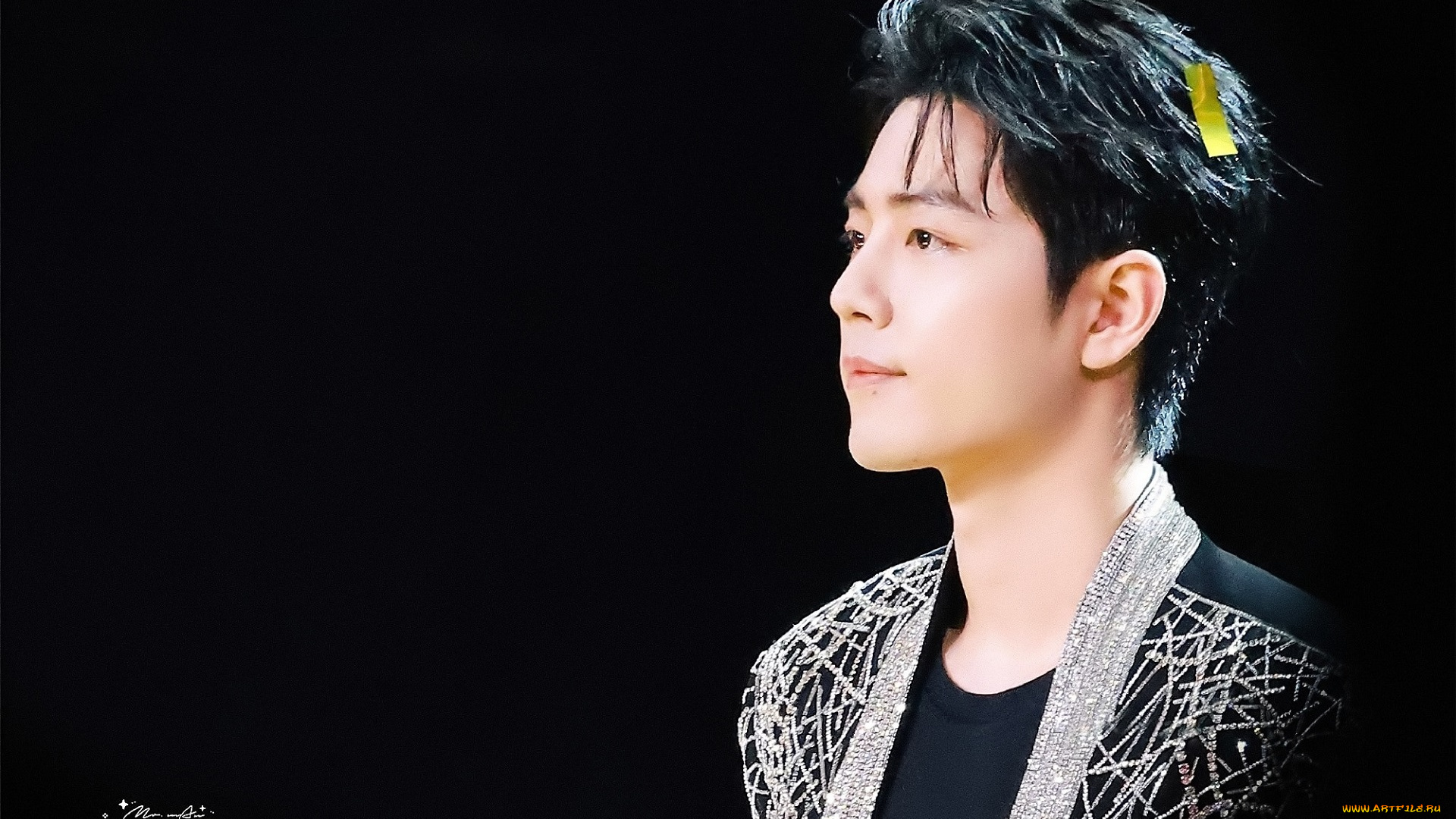 мужчины, xiao, zhan, актер, пиджак