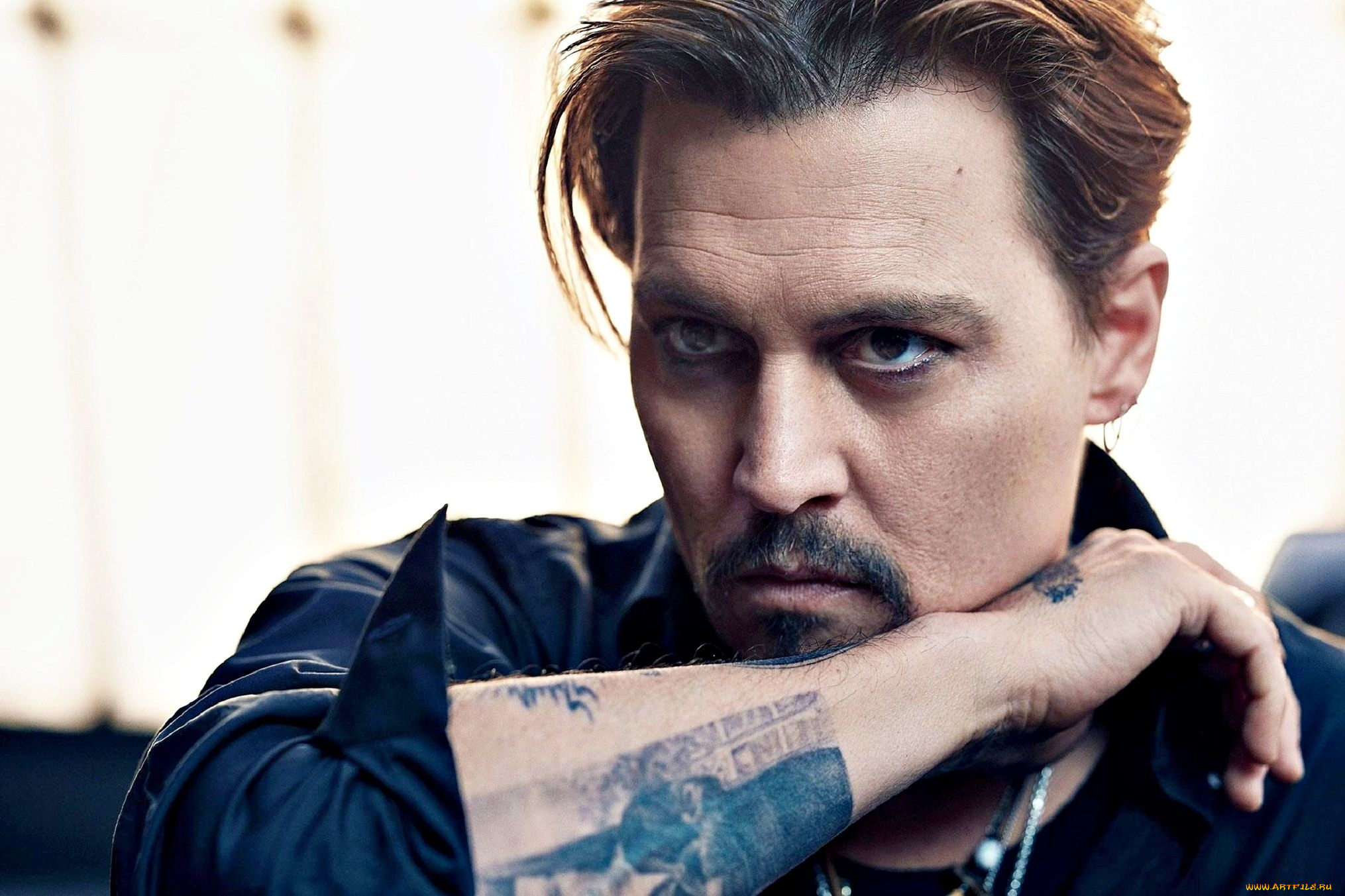 мужчины, johnny, depp, тату