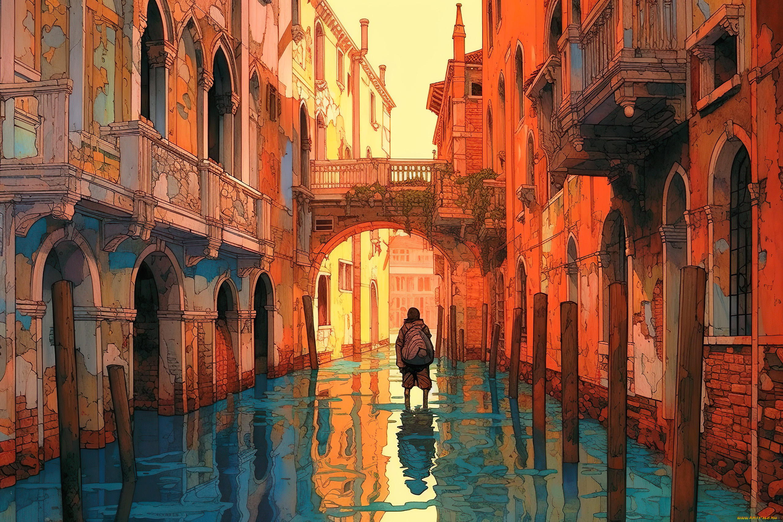 аниме, город, , улицы, , интерьер, , здания, нейросети, графика, нейроарт, ai, art, нейронные, сети, рисунки, нейро, искусство