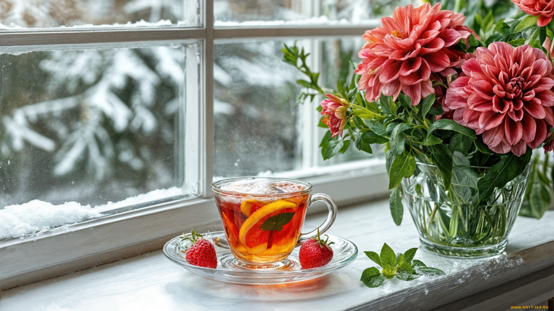 3д, графика, еда-, food, чай