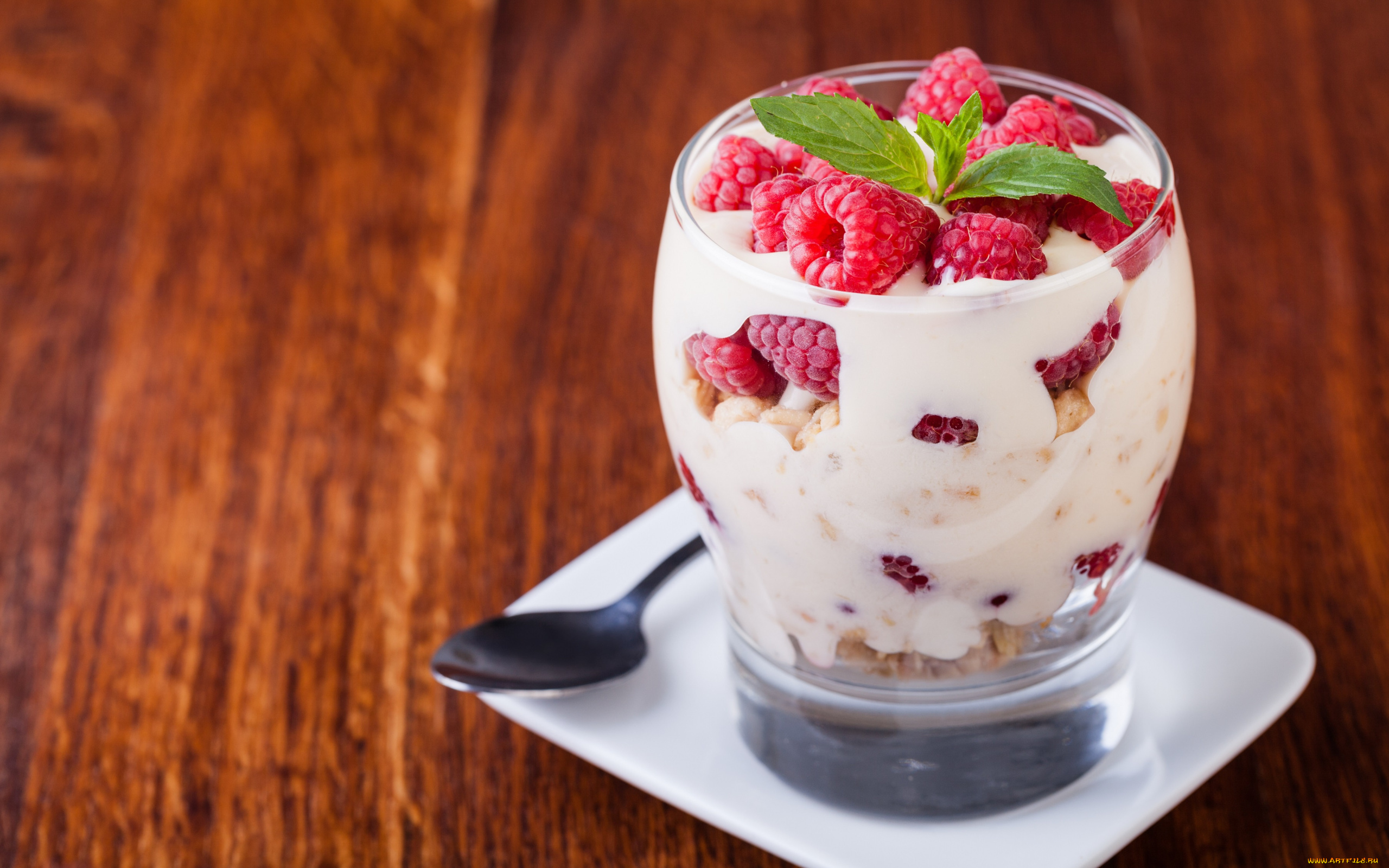 еда, мороженое, , десерты, мята, десерт, ягоды, малина