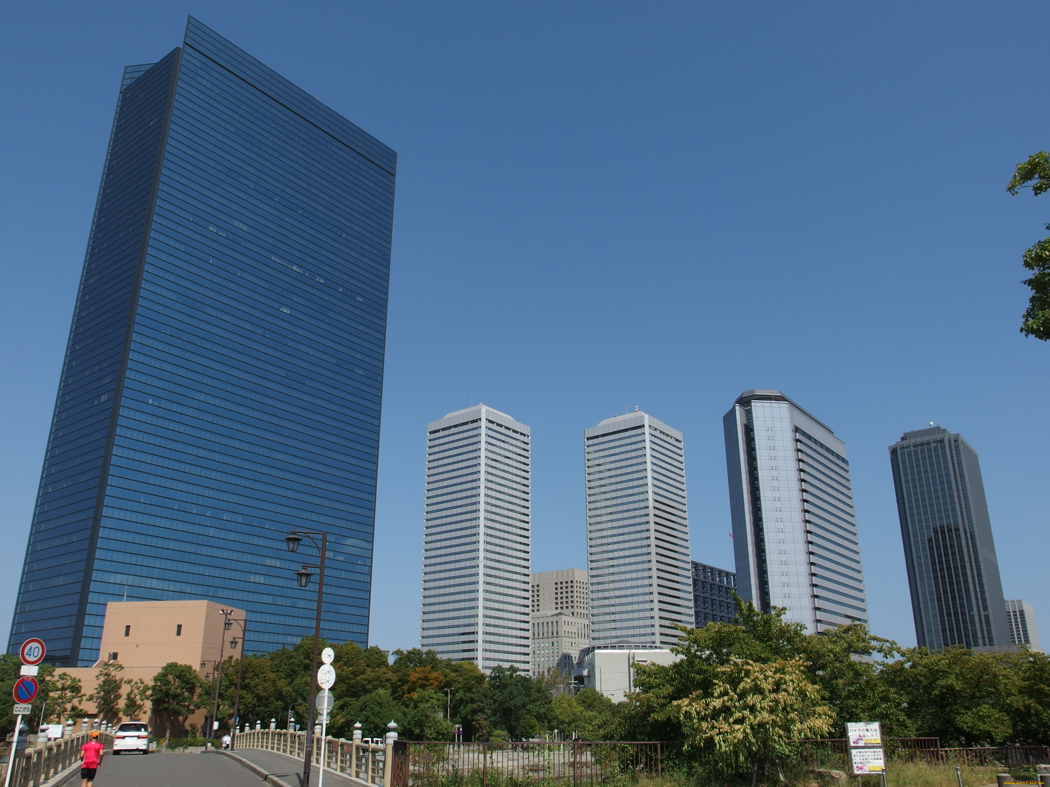 osaka, business, park, города, осака, , япония, осака, офис, здание