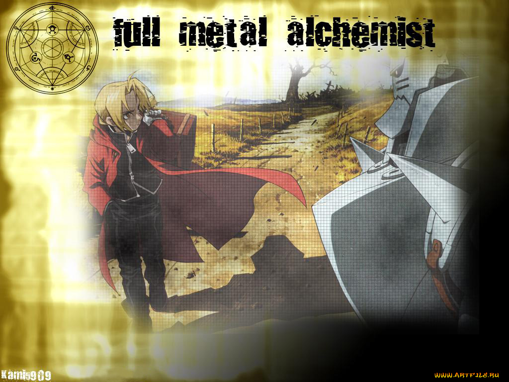 аниме, fullmetal, alchemist