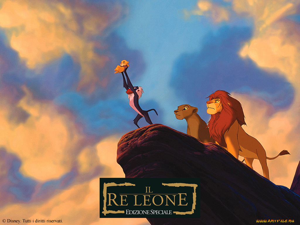 мультфильмы, the, lion, king