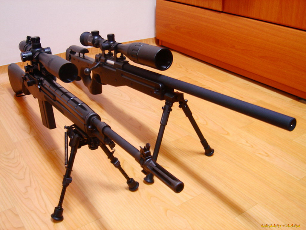 оружие, винтовки, прицеломприцелы