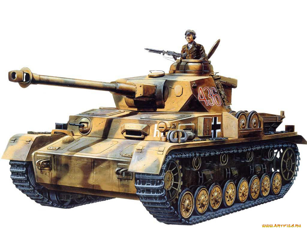 средний, танк, pzkpfw, iv, ausf, техника, военная