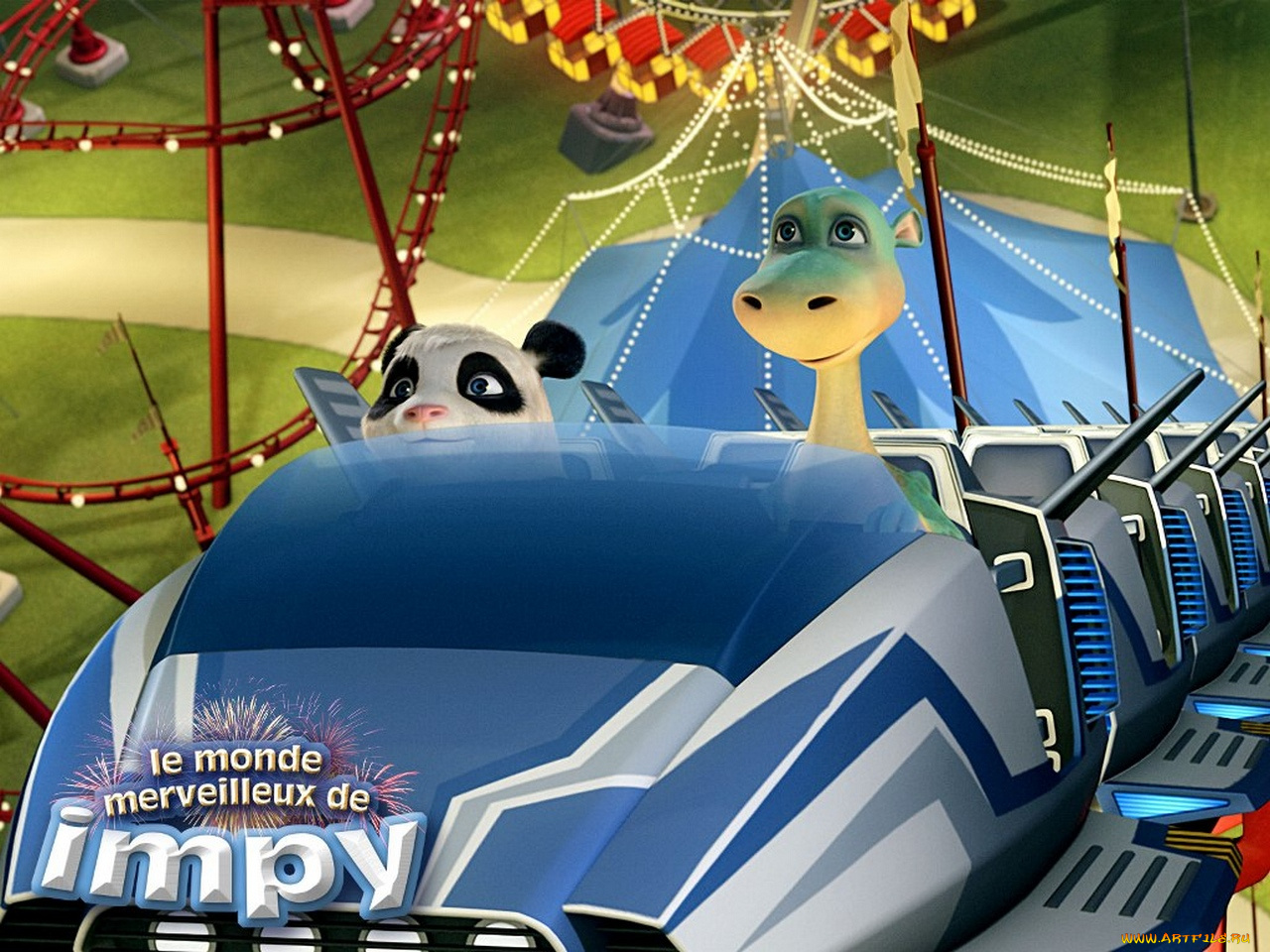 мультфильмы, urmel, voll, in, fahrt