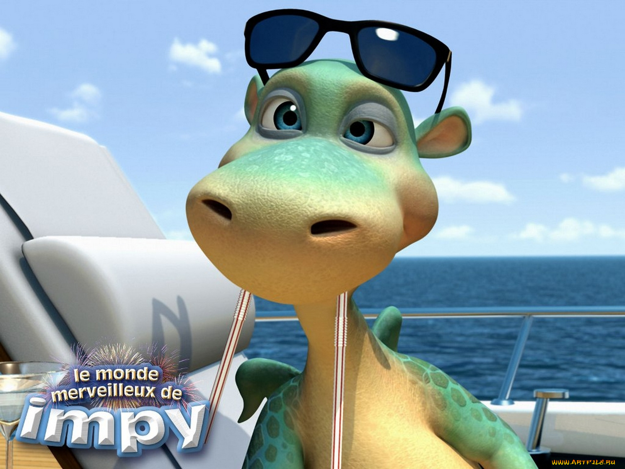 мультфильмы, urmel, voll, in, fahrt