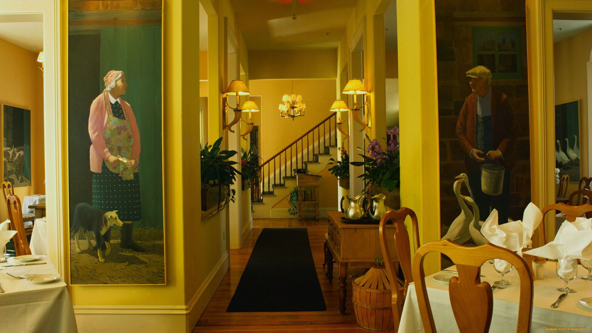 интерьер, кафе, рестораны, отели