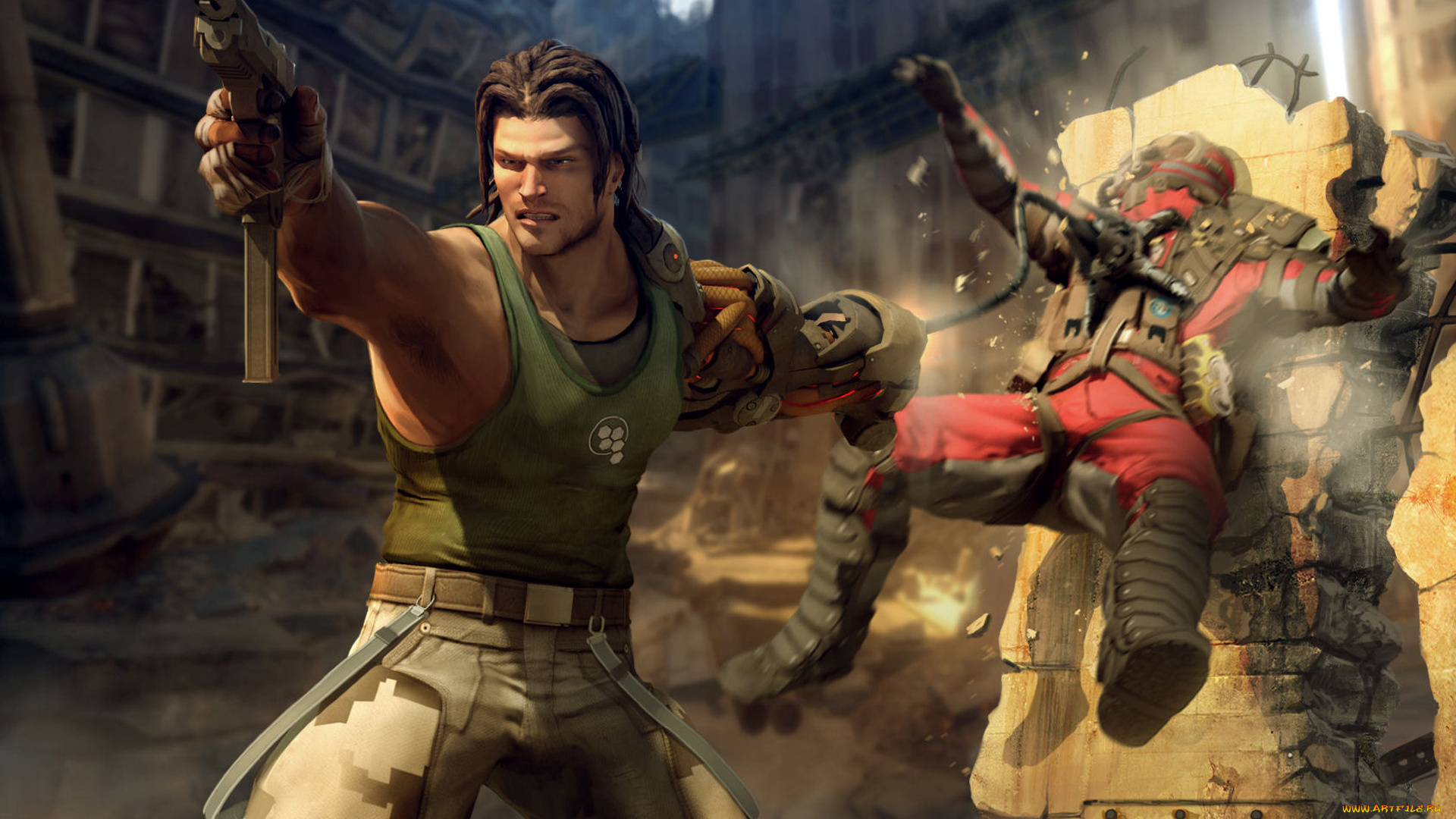 видео, игры, bionic, commando