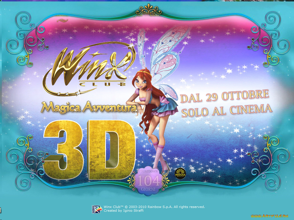 winx, магия, возвращается, мультфильмы, club, 3d, magic, adventure