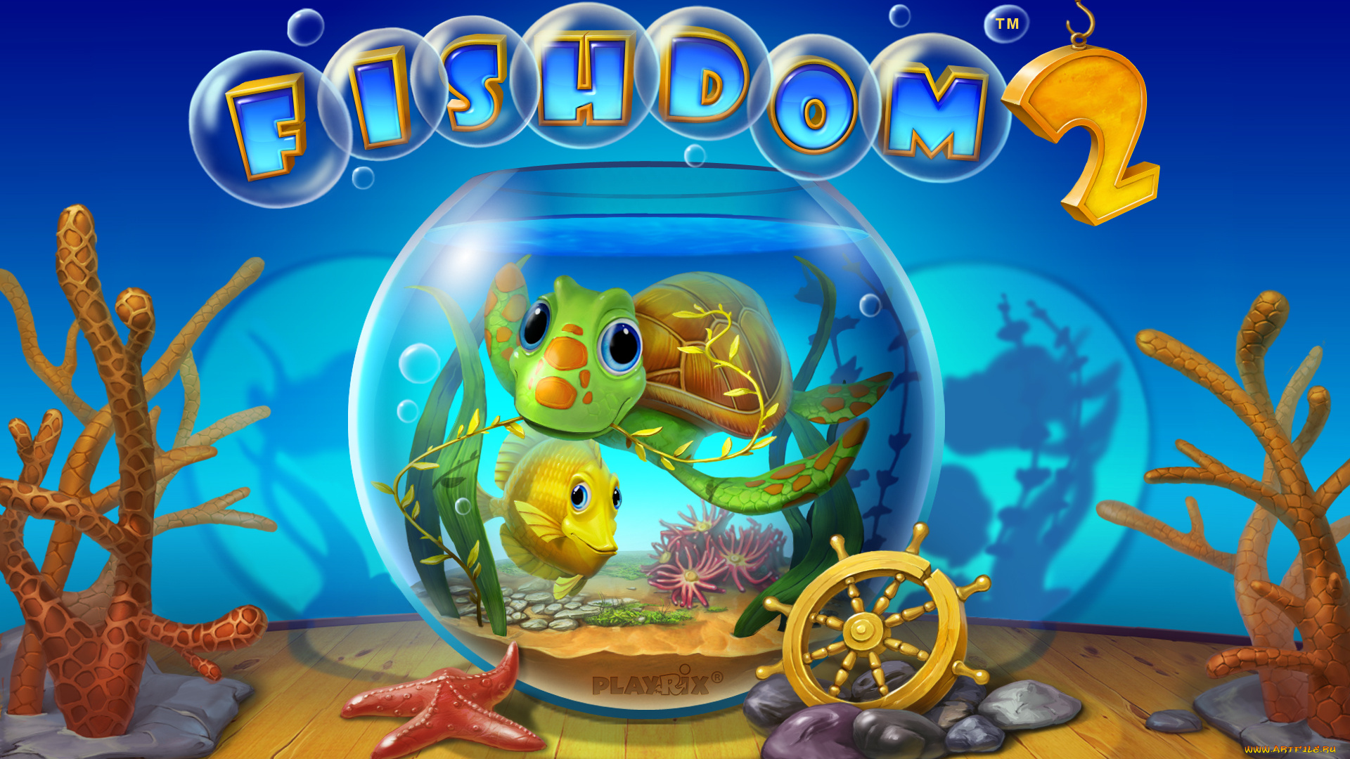 видео, игры, fishdom