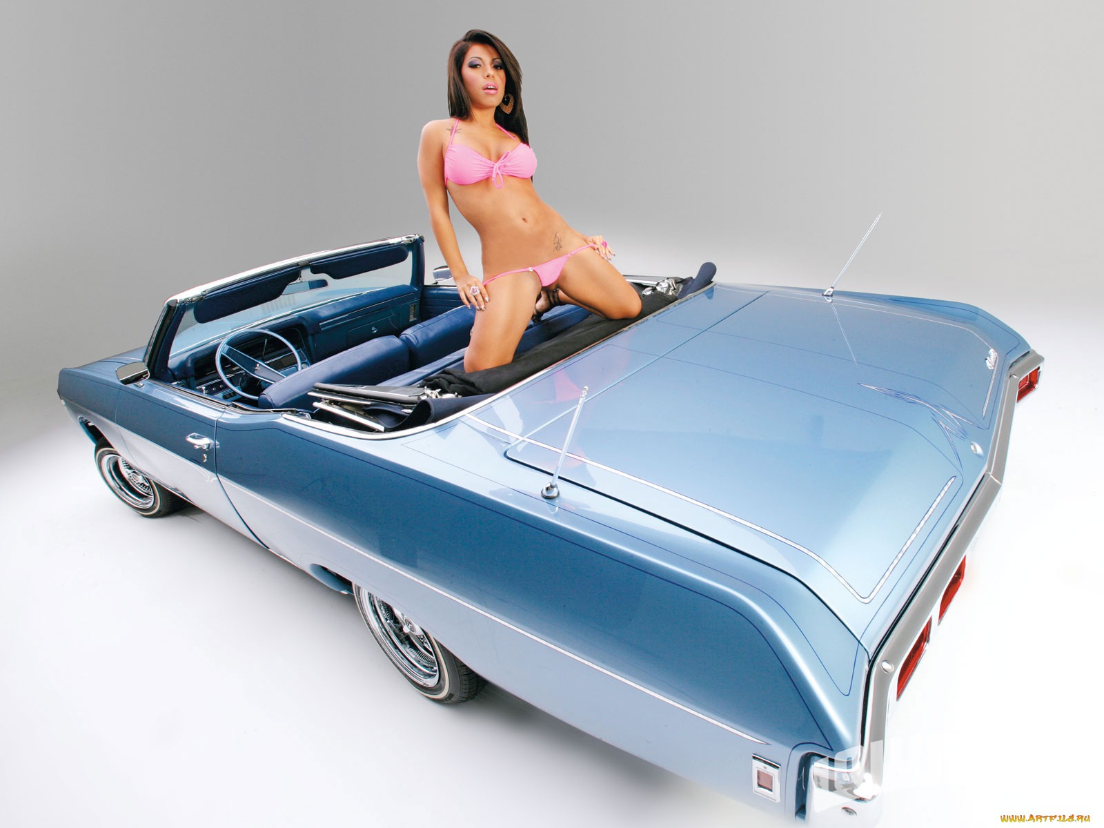 автомобили, авто, девушками, chevrolet, maria, millions