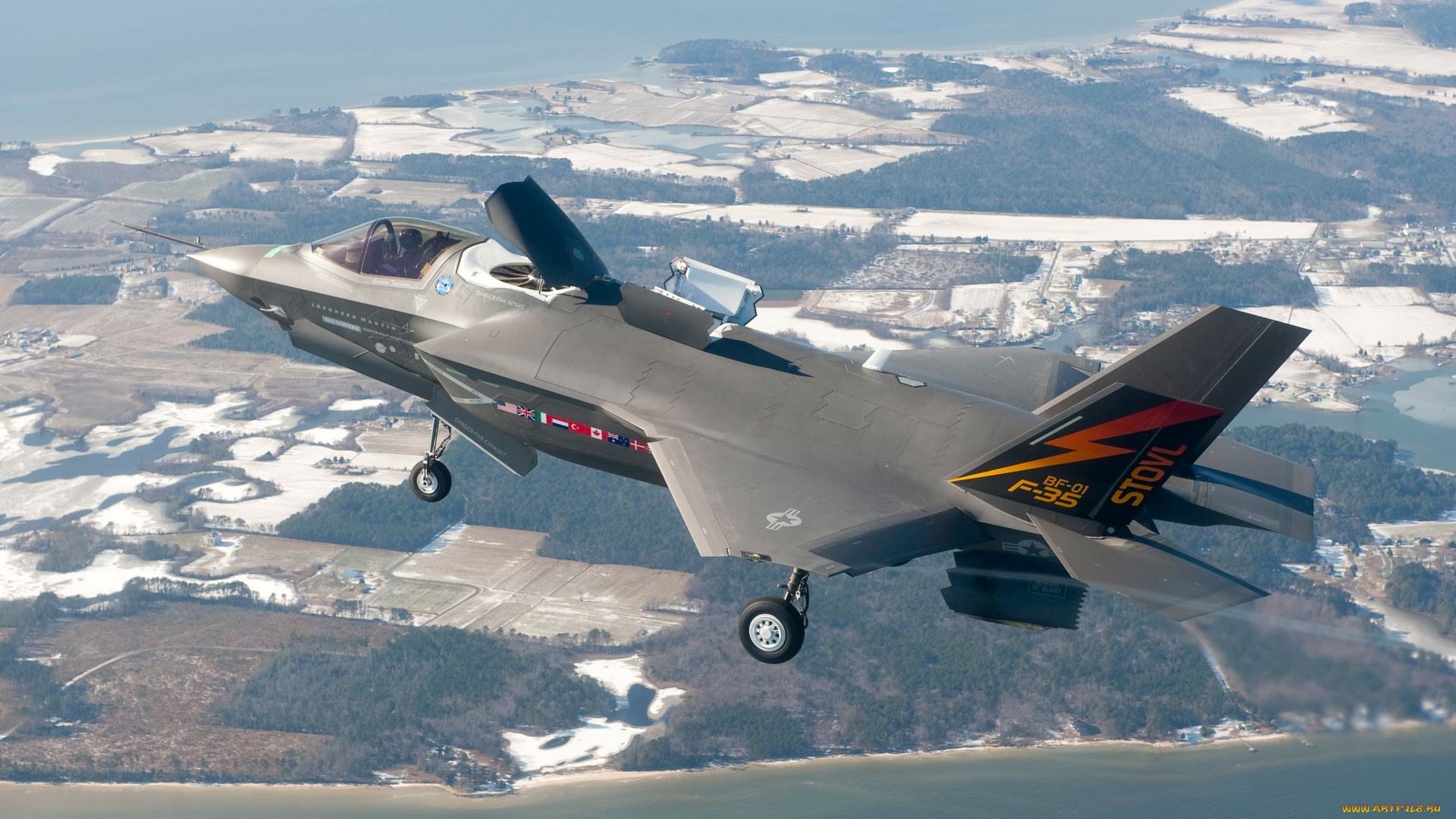 авиация, боевые, самолёты, f-35