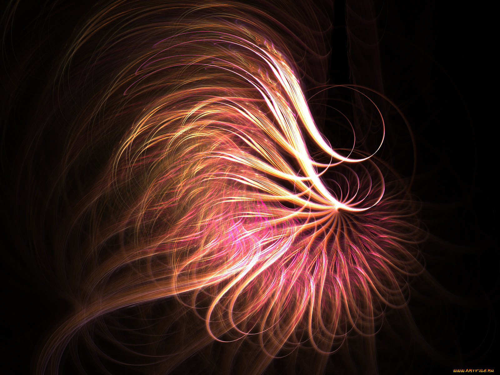 3д, графика, fractal, фракталы, узор, цвета