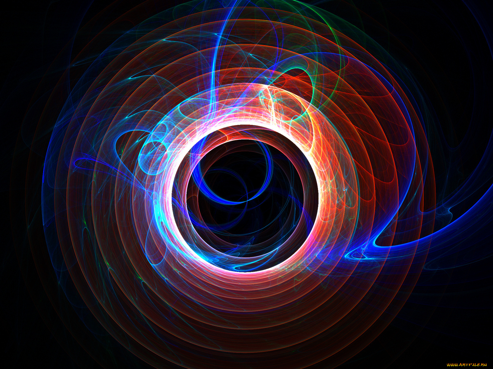 3д, графика, fractal, фракталы, узор, цвета