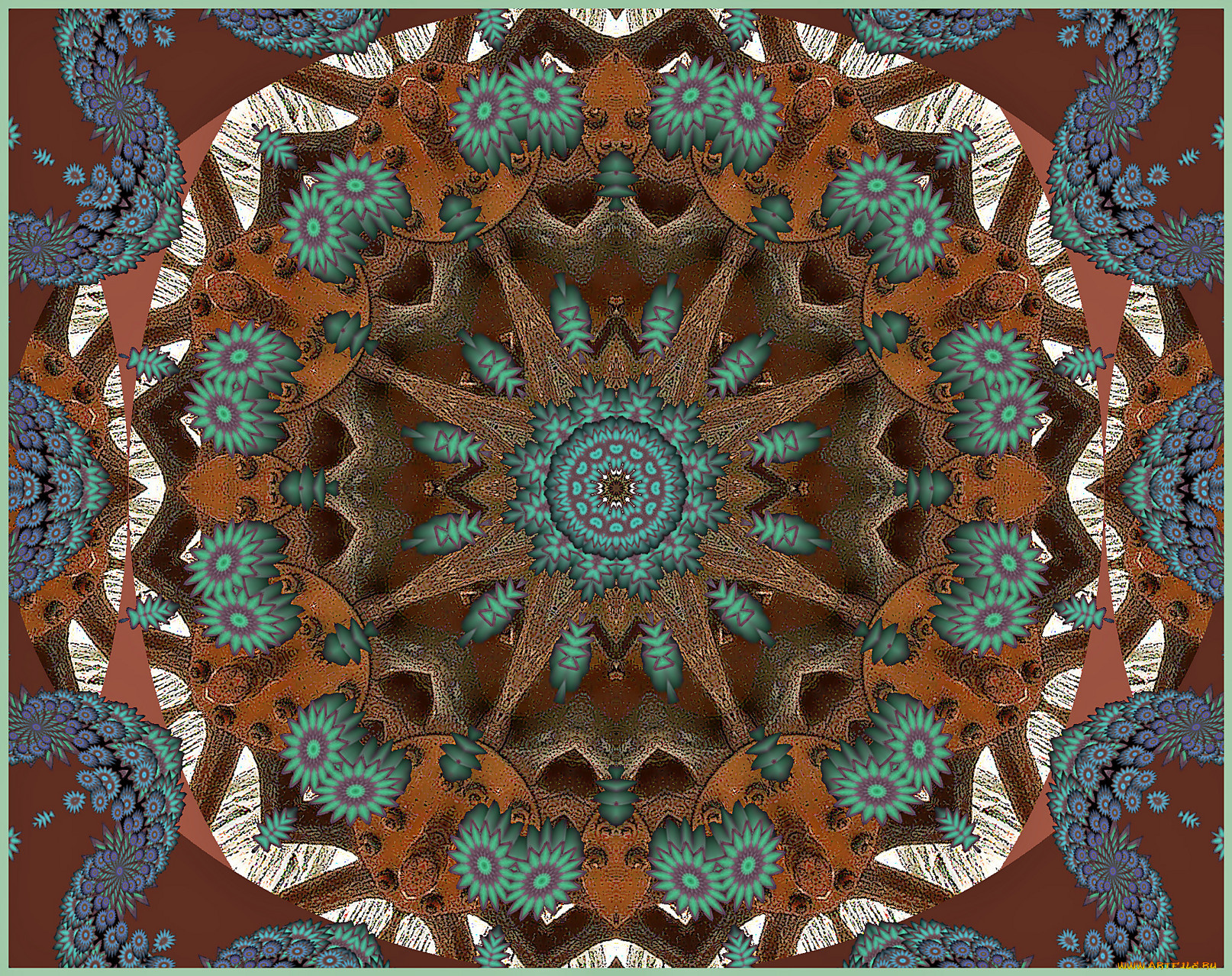 3д, графика, fractal, фракталы, фон, цвета, узор