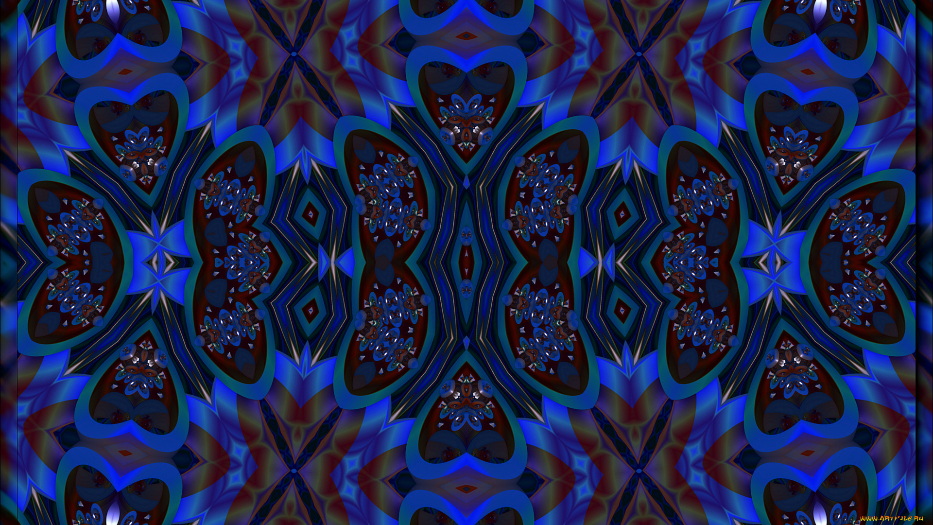 3д, графика, fractal, фракталы, цвета, узор, фон