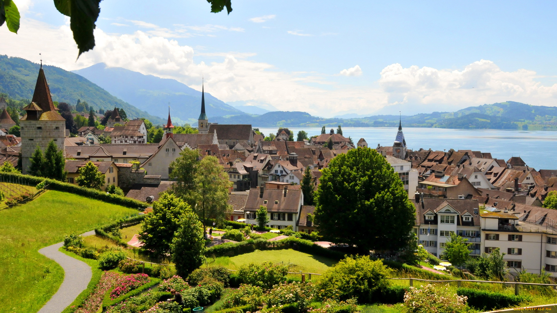 великобритания, оксфордшир, хук, нортон, города, панорамы