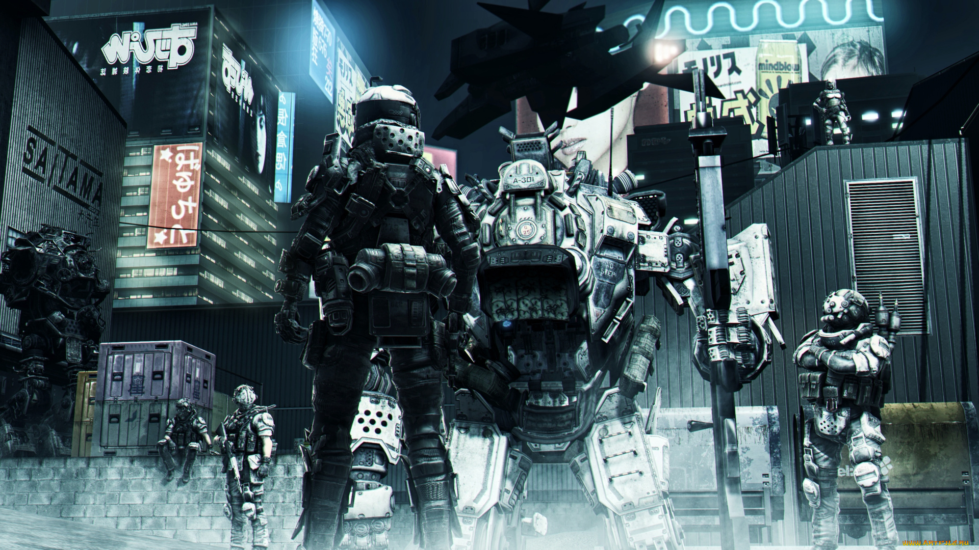 видео, игры, titanfall, игра, онлайн, шутер, экшен, роботы