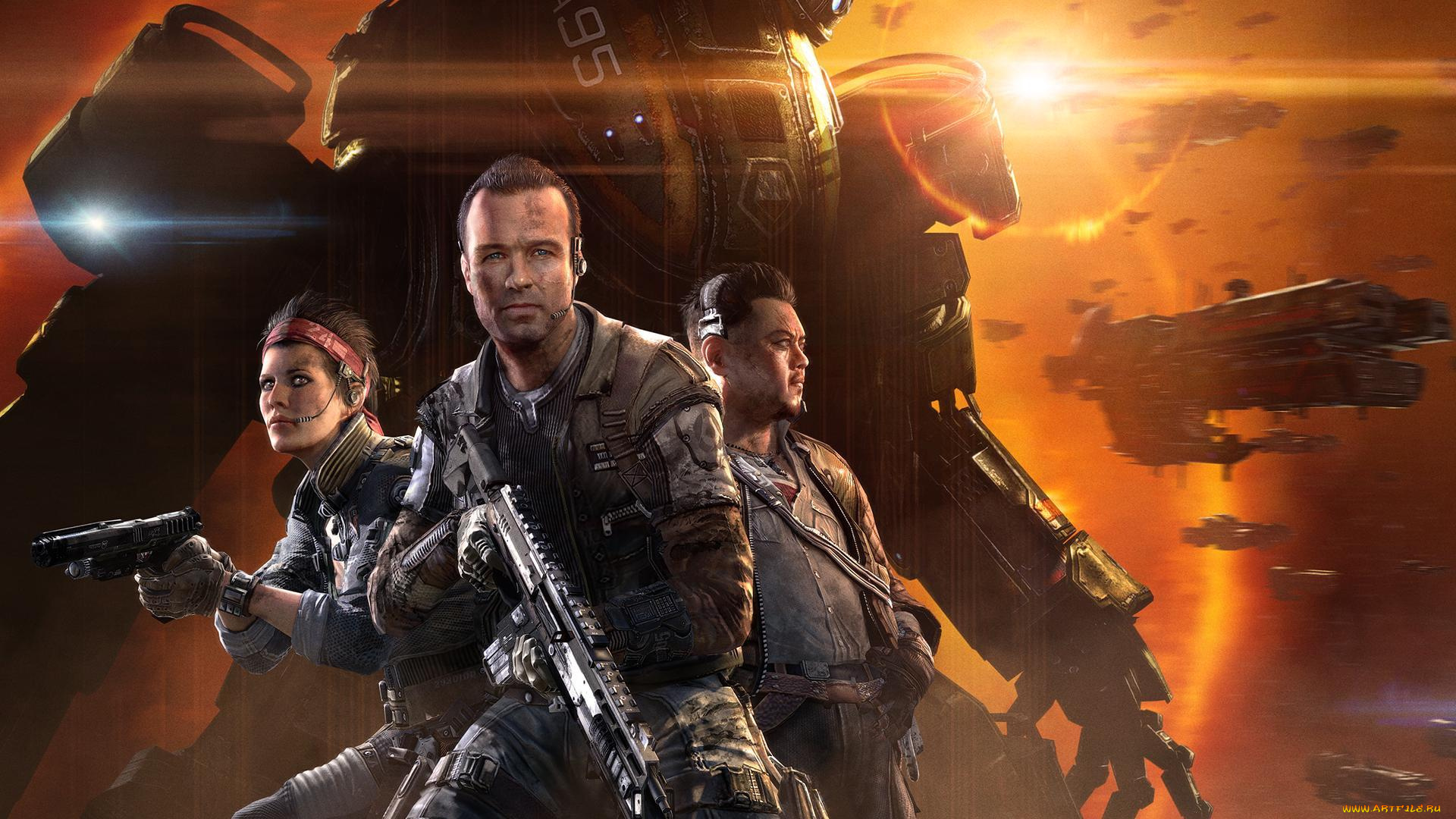 видео, игры, titanfall, роботы, экшен, шутер, игра, онлайн