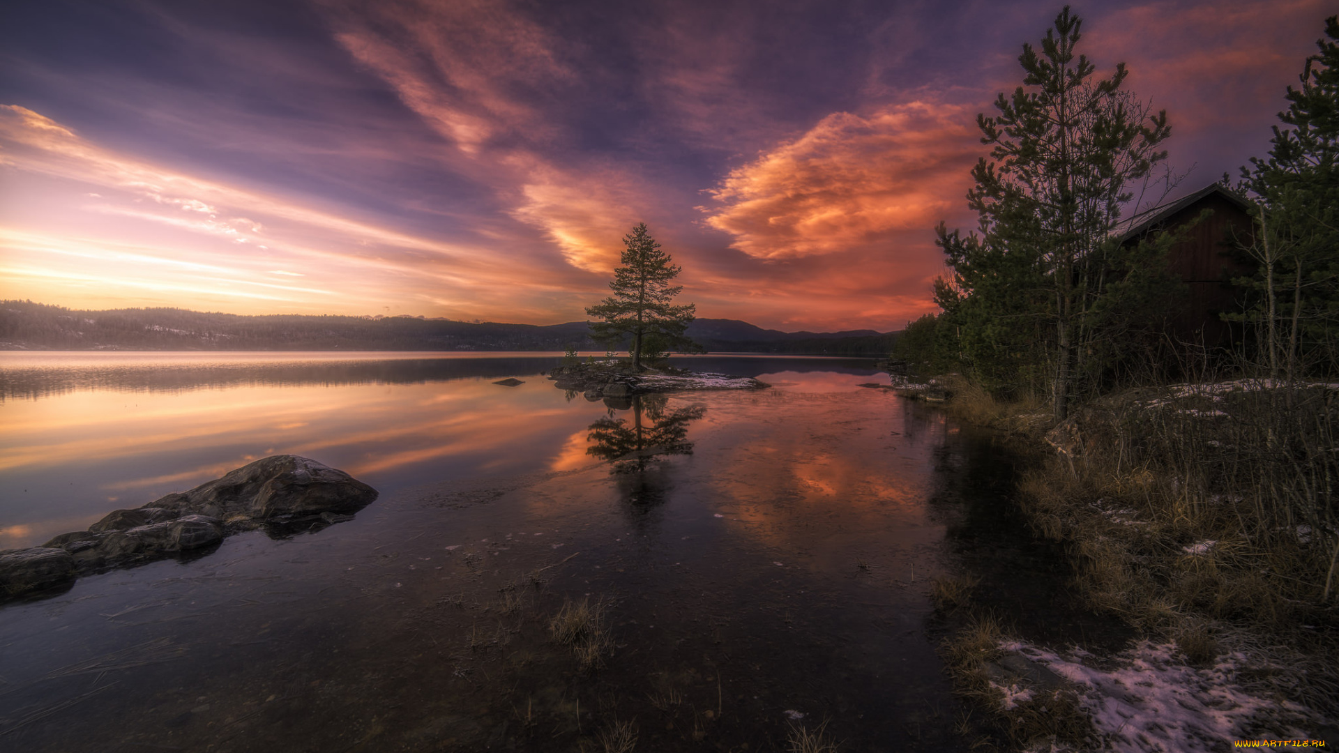 природа, восходы, закаты, рассвет