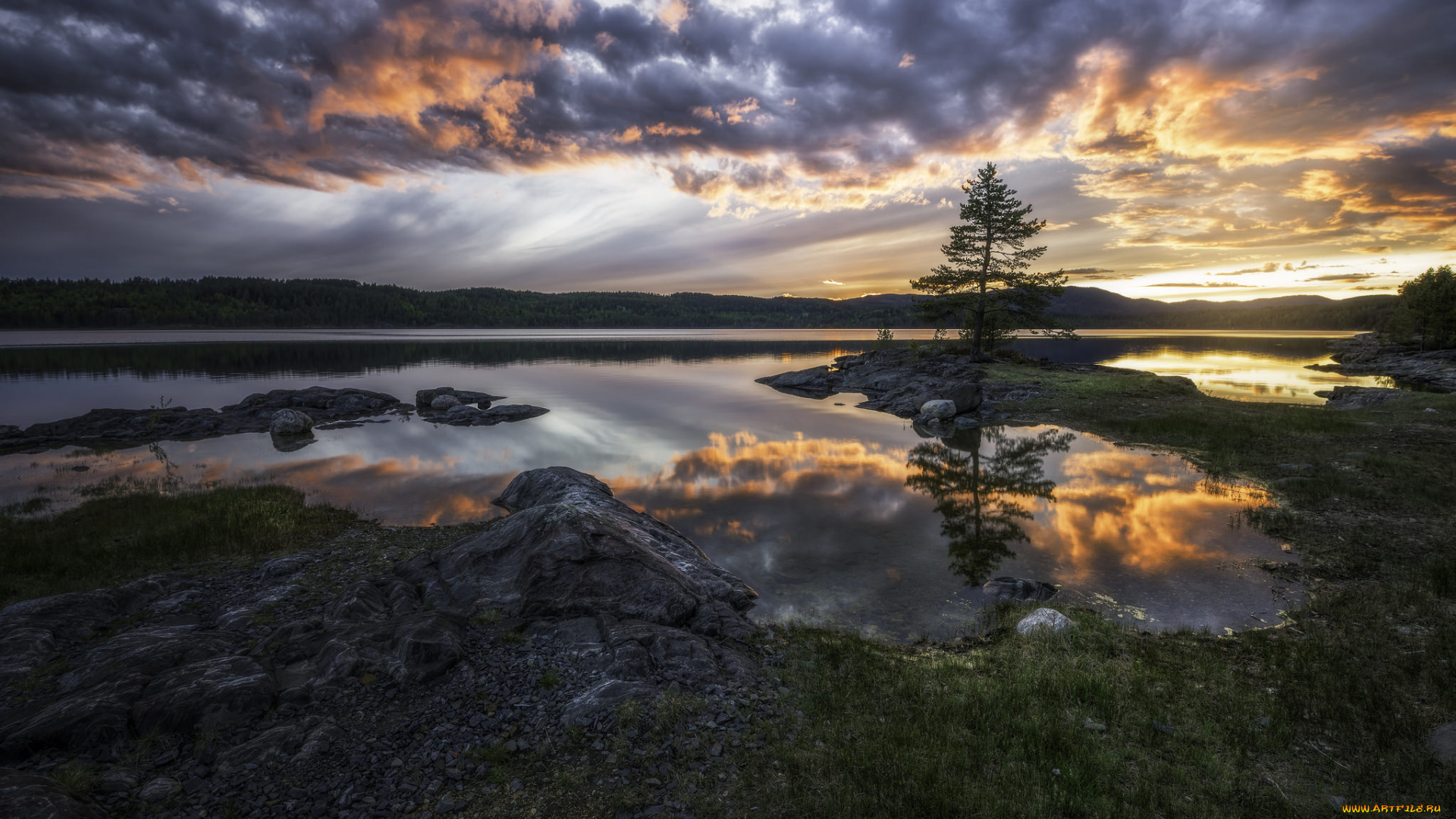 природа, восходы, закаты, рассвет