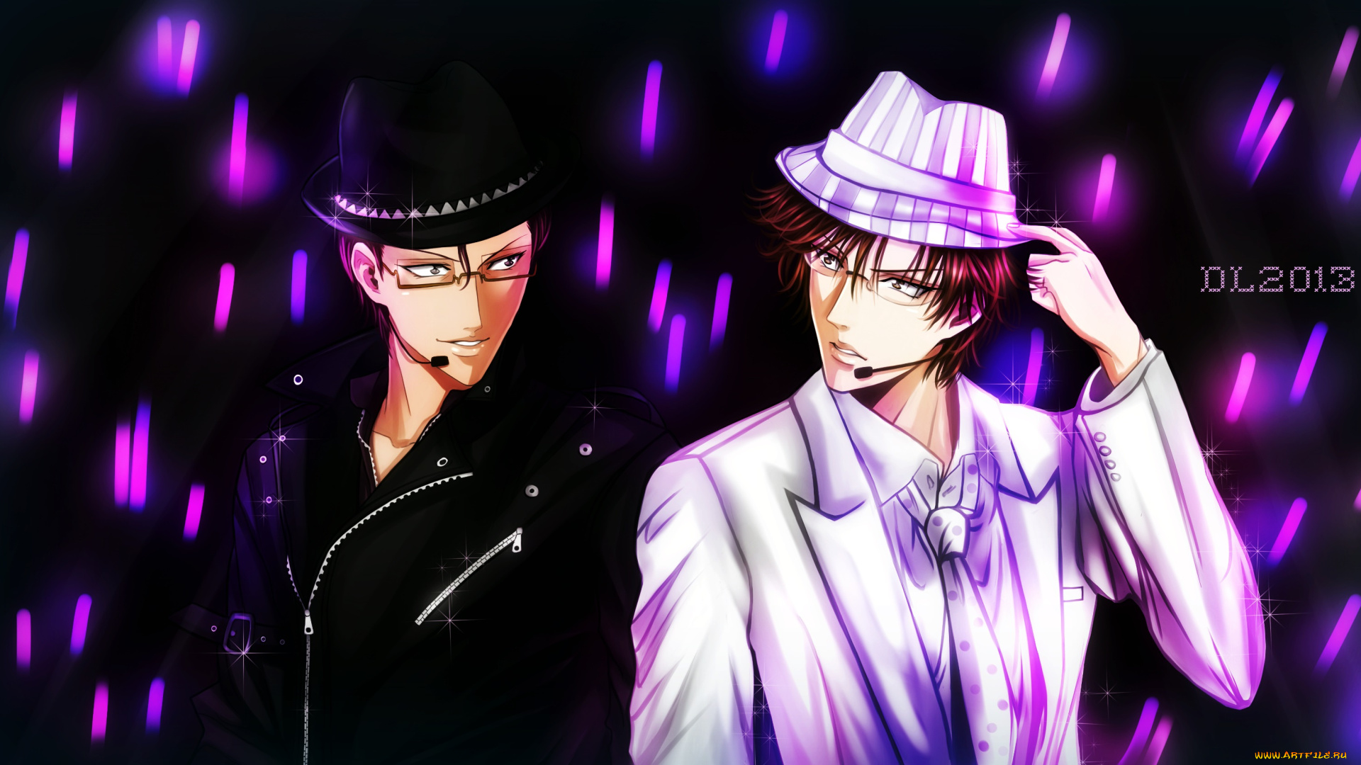 разное, арты, парни, костюмы, арт, шляпы