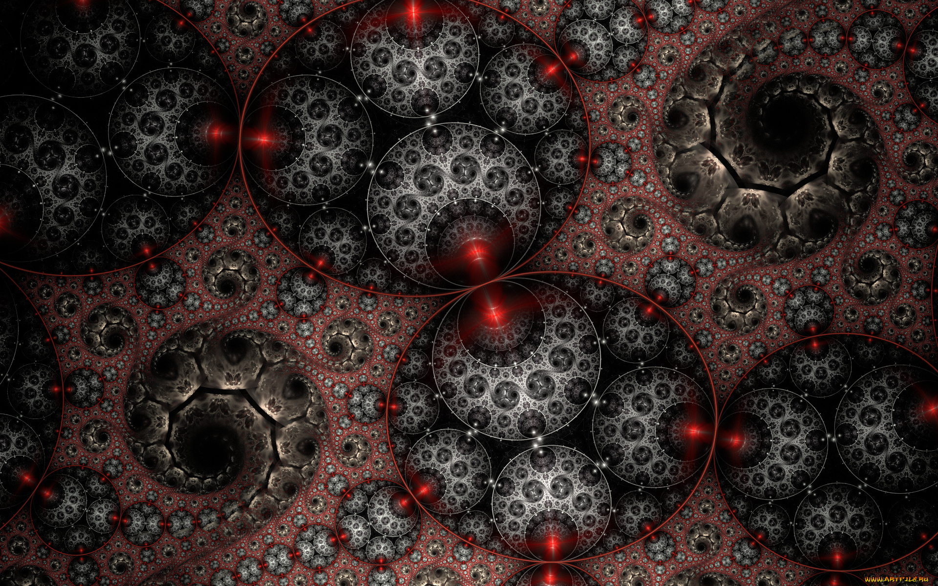 3д, графика, фракталы, , fractal, цвета, фон, узор