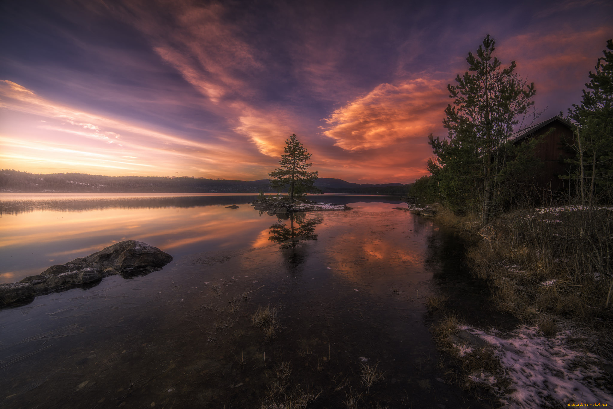 природа, восходы, закаты, рассвет