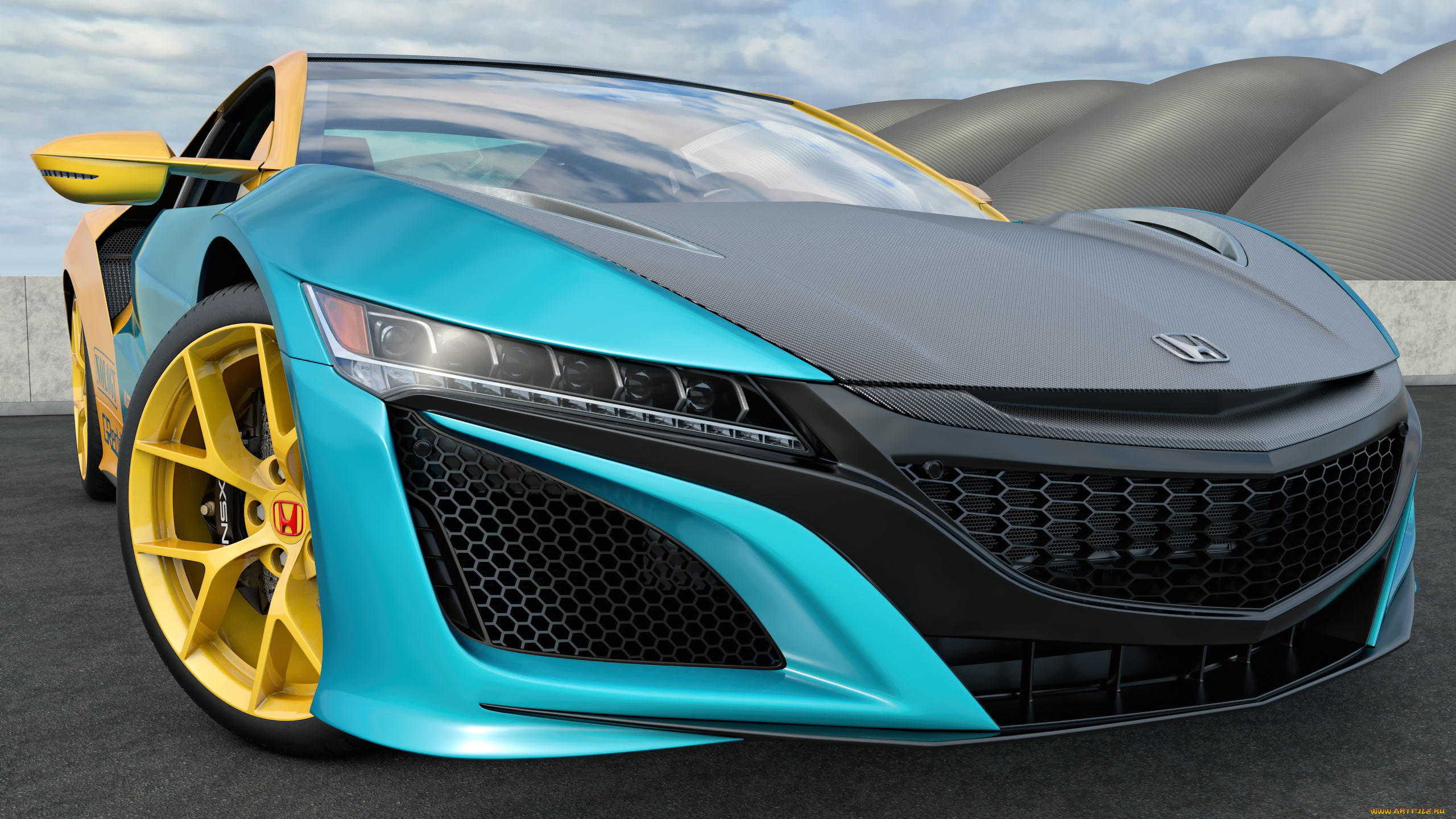 автомобили, 3д, фон, автомобиль