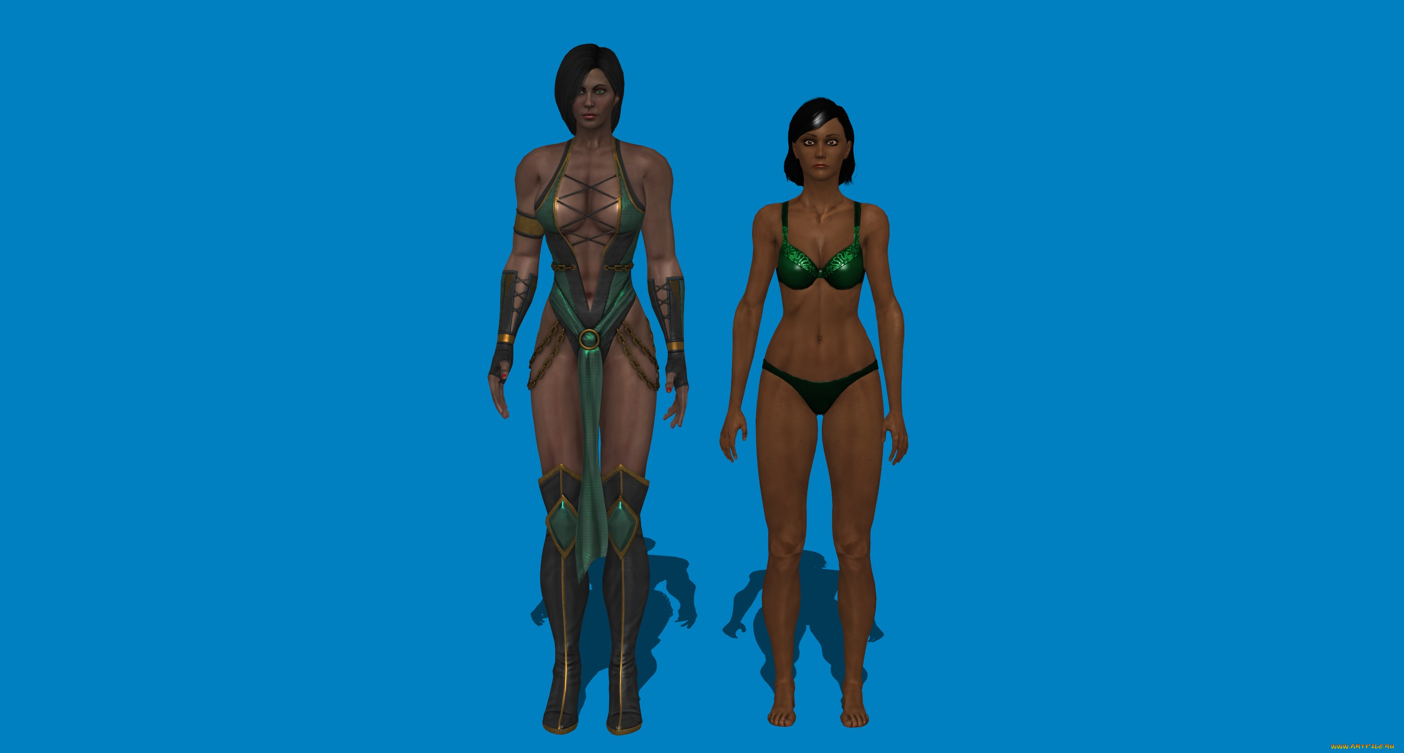 3д, графика, люди, , people, девушки, фон, взгляд