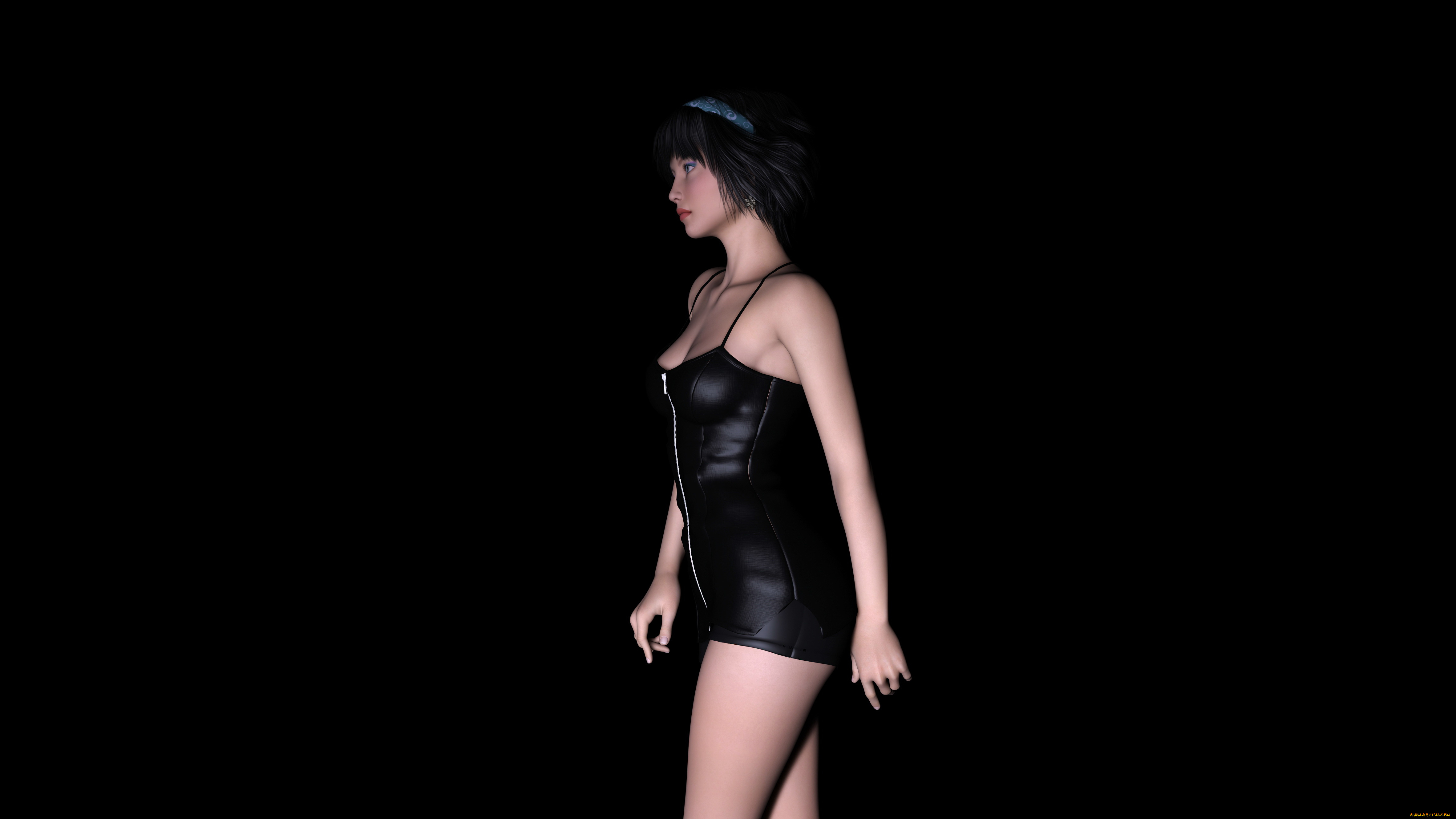 3д, графика, люди, , people, девушка, фон, взгляд