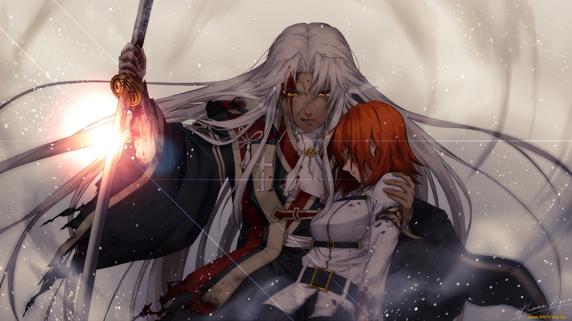 аниме, fate, stay, night, grand, order