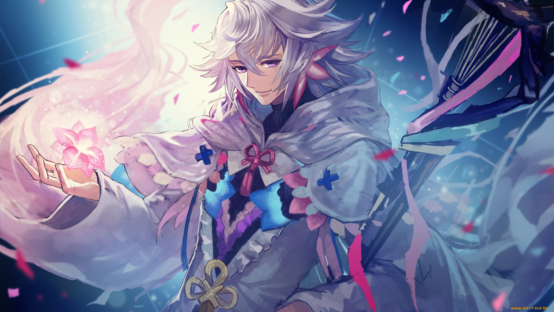 аниме, fate, stay, night, merlin