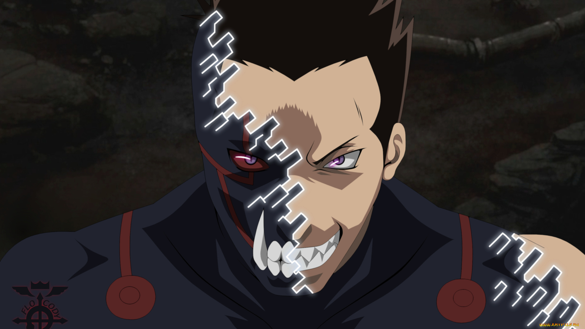 аниме, fullmetal, alchemist, взгляд