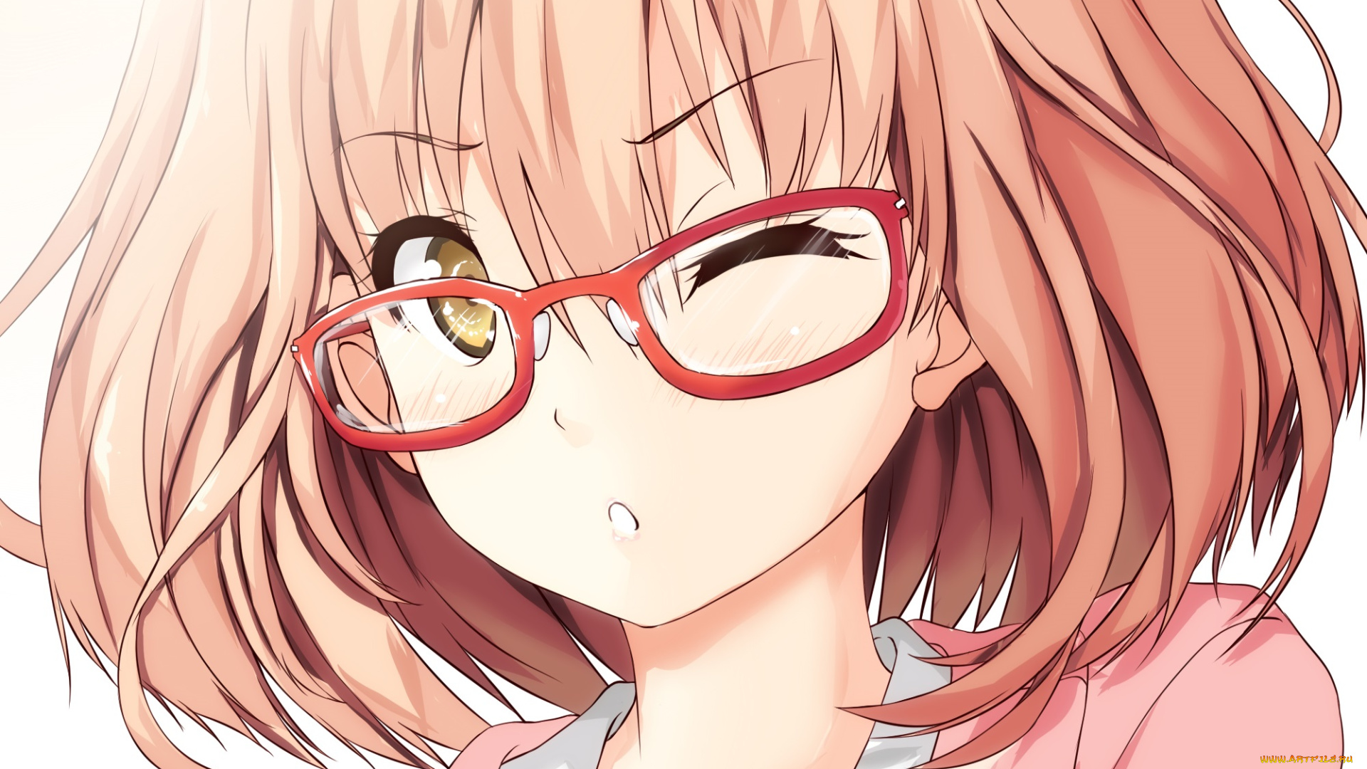 аниме, kyoukai, no, kanata, мирай