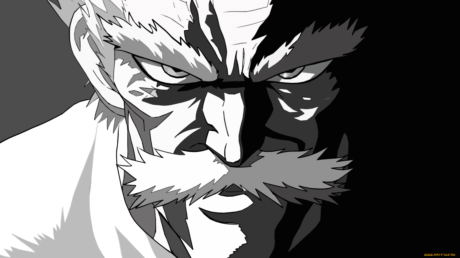 аниме, one, punch, man, ванпачмен