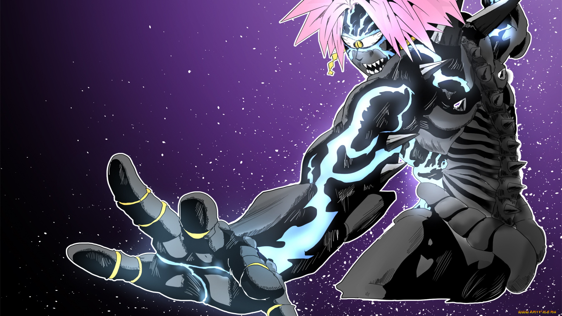 аниме, one, punch, man, ванпачмен